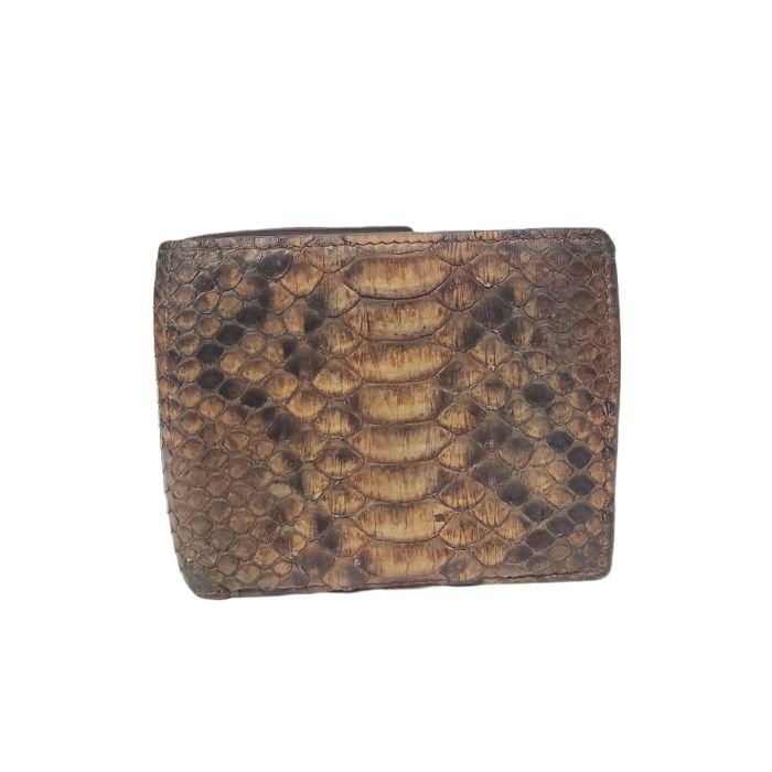 Versace Python Leather Mens Wallet