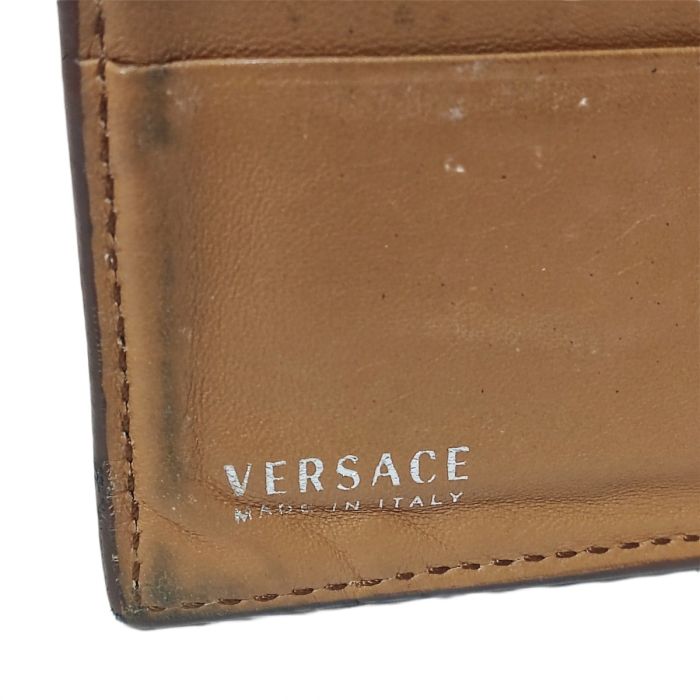Versace Python Leather Mens Wallet