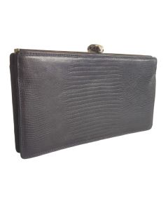 Bvlgari Python Leather Clutch 