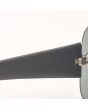 Chanel Quilted Leather Temple 4157-Q Shield Sunglasses