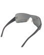 Chanel Quilted Leather Temple 4157-Q Shield Sunglasses