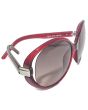 Fendi Black FS5153 Oversized Round Sunglasses