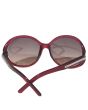 Fendi Black FS5153 Oversized Round Sunglasses