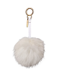 Fendi Pompom Charm Fur Pink