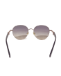 Ferragamo SF315SLBK Round Sunglasses