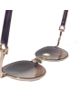 Ferragamo SF315SLBK Round Sunglasses