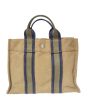 Hermes Mini Canvas Handbag