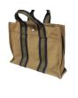 Hermes Mini Canvas Handbag