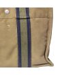Hermes Mini Canvas Handbag