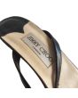Jimmy Choo Black Glam Crystal Sleek  Heels