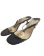 Jimmy Choo Black Glam Crystal Sleek  Heels