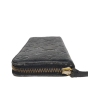 Louis Vuitton Black Monogram Empreinte Clemence Wallet