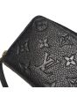 Louis Vuitton Black Monogram Empreinte Clemence Wallet