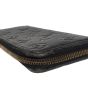 Louis Vuitton Black Monogram Empreinte Clemence Wallet