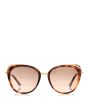 Panthere De Cartier Cat Eye Sunglasses Tortoise 