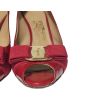 Salvatore Ferragamo Red Patent Leather heels