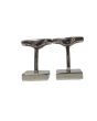 Salvatore Ferragamo Sterling Silver Cufflink