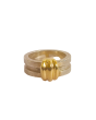 Tiffany & Co. 18k Gold & Silver Ring