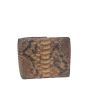 Versace Python Leather Mens Wallet
