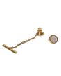 Yves Saint Laurent MOP Brooch Pin