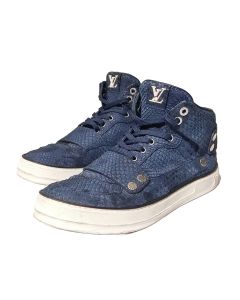 Louis Vuitton Python High Top Sneakers