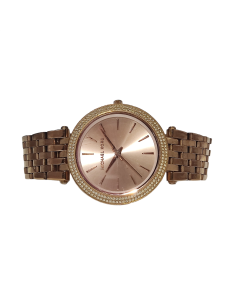 Michael Kors Darci Women Quartz Rose Gold Dial Analog Stainless Steel Watch MK3192