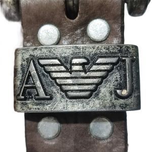 Armani Jeans Men's Leather Belt