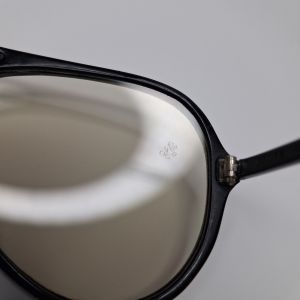 Persol Black Acetate Double-Bridge Sunglasses