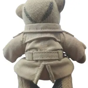 Burberry Thomas Bear In Trench Coat Beige Cashmere Bag Charm