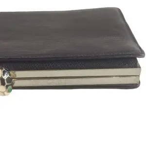 Bvlgari Python Leather Clutch 