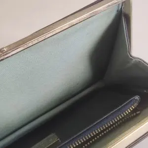 Bvlgari Python Leather Clutch 