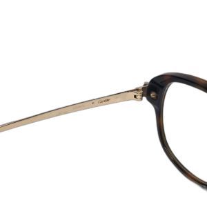 Cartier Panthère Tortoiseshell Cat-Eye Eyeglasses