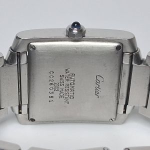Cartier Tank Française Stainless Steel Watch