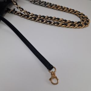 Chanel Black Quilted Chain Tote Bag