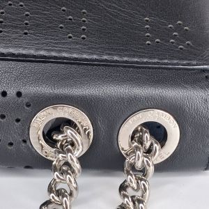 Chanel Perforated Leather Flap Bag