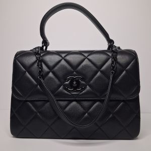 Chanel Trendy CC Flap Bag Ruthenium
