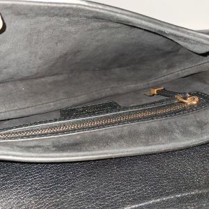 Christian Dior Black Saddle Bag