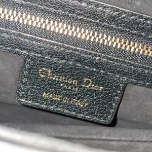 Christian Dior Black Saddle Bag