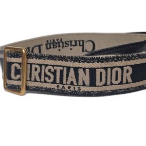 Christian Dior Embroidered Adjustable Bag Strap