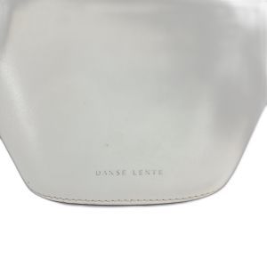 Danse Lente White Leather Bucket Bag