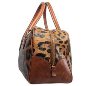 Dolce & Gabbana Leopard Print Doctor Bag