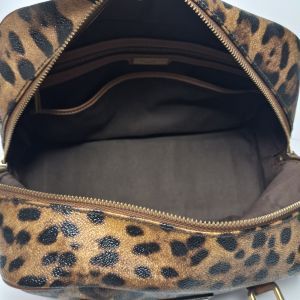Dolce & Gabbana Leopard Print Doctor Bag