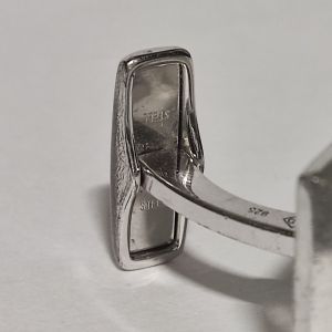 Dunhill MOP Sterling Silver Cufflink