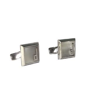 Dunhill MOP Sterling Silver Cufflink