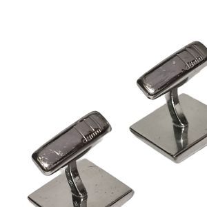 Dunhill MOP Sterling Silver Cufflink