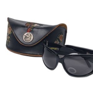 Ed Hardy EHS-024 Black Dragon Crystal-Embellished Sunglasses