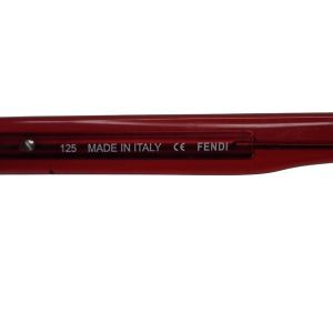 Fendi FS5153 Oval Burgundy Sunglasses