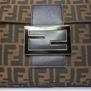 Fendi Zucca Baguette Bag
