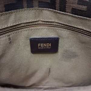 Fendi Zucca Baguette Bag