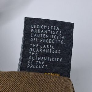 Fendi Zucca Baguette Bag